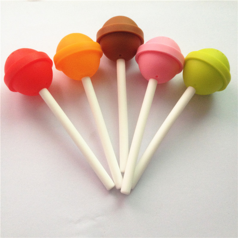 ที่กรองชา ซิลิโคน tea infuser ลาย อมยิ้ม Lollipop มี 5 สี
