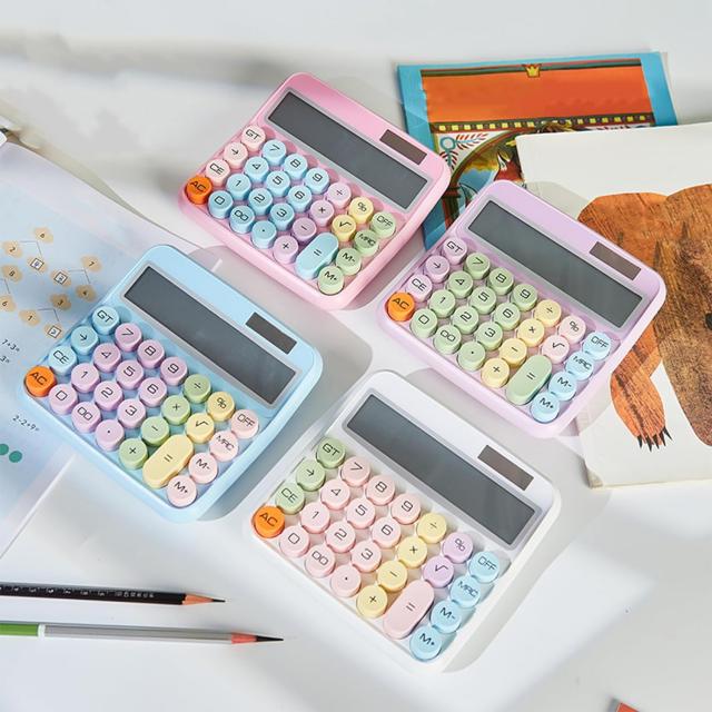 Calculator pastel digital เครื่องคิดเลขดิจิตอลพาสเทล
