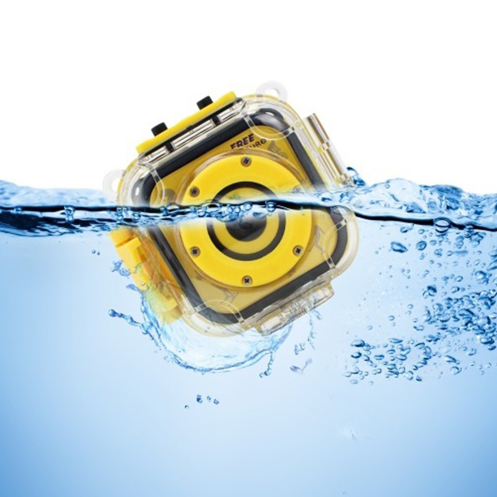 กล้องติดหมวกกันน้ำสำหรับเด็ก Waterproof Kids Sports Action Camera 720P HD