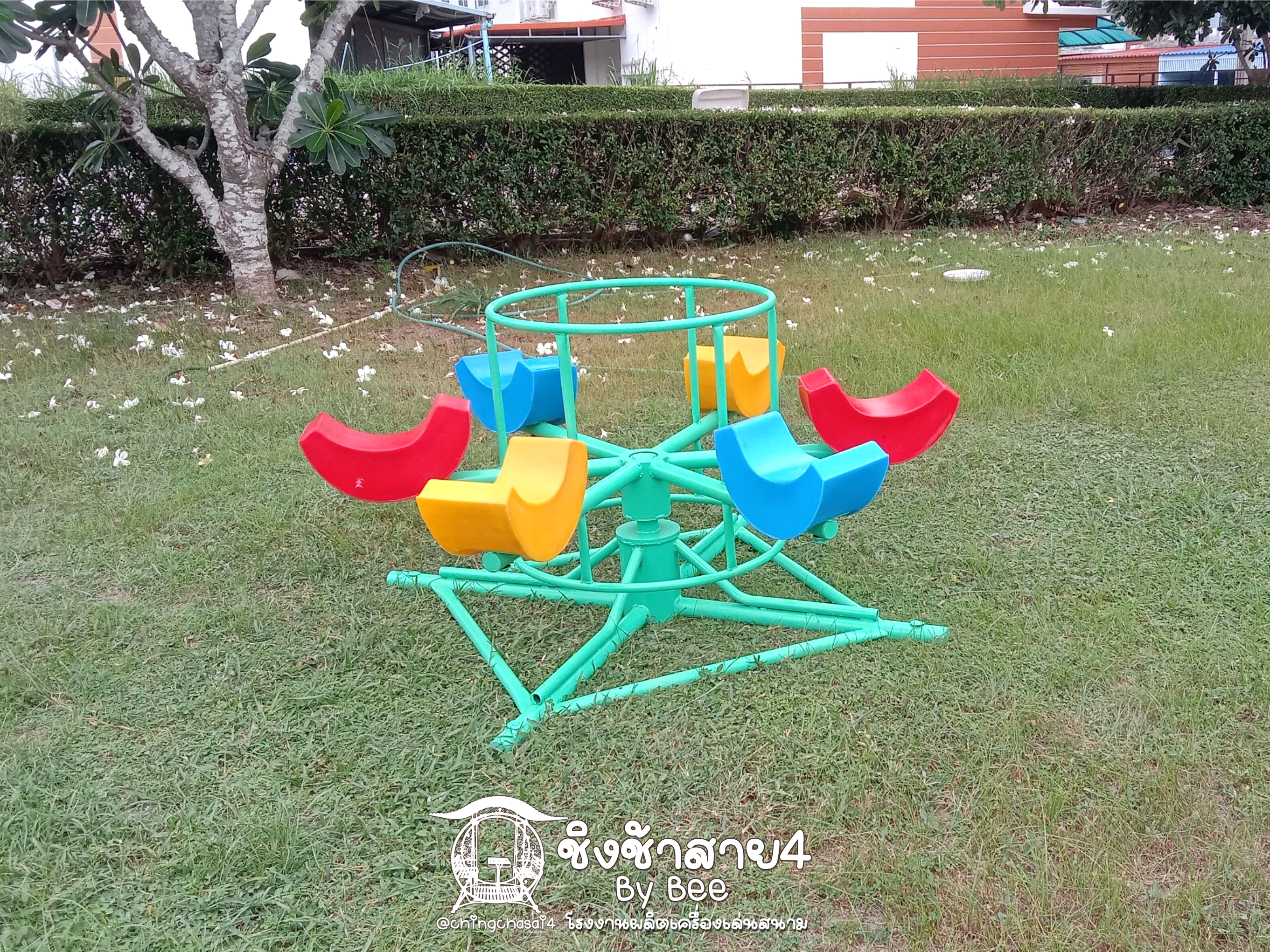 พวงมาลัย6ที่(ที่นั่งพลาสติก)