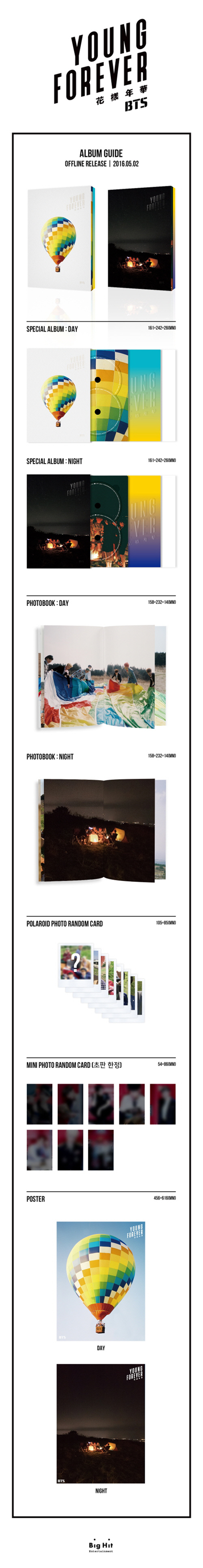 [Pre] BTS : Special Album - Young Forever (花樣年華) (Day Ver.)