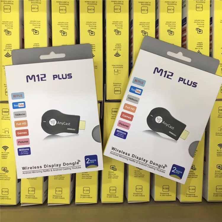 Anycast M12 PLUS รุ่นใหม่ล่าสุด รองรับการสะท้อนสัญญาณแบบถ่ายทอดสด ไม่มีกระตุก