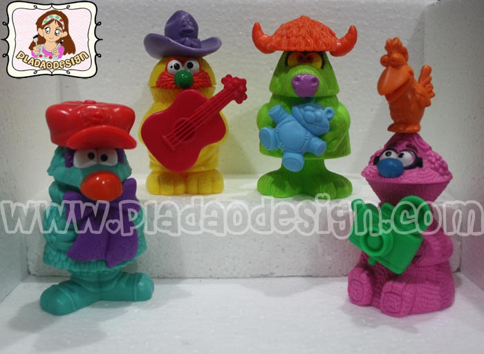 1995 McDonald's แมคโดนัลด์ ของเล่น ของสะสม Happy Meal Muppet Workshop เจ้าหุ่นมหาสนุก อยู่นอกแพ็คค่ะ