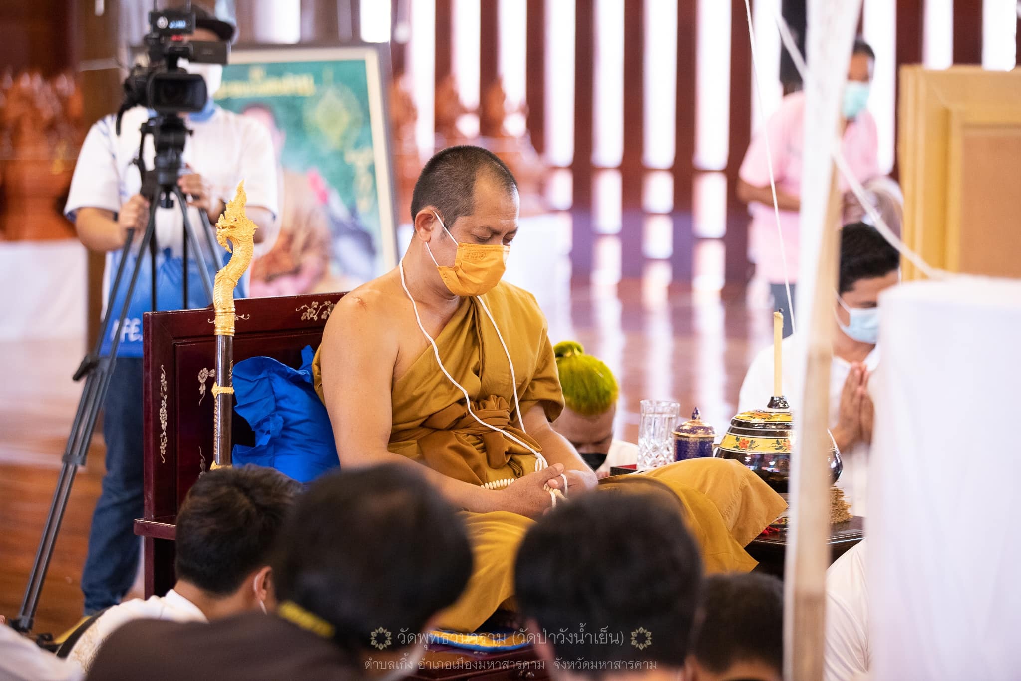 ชนะจนรวยพันล้าน ยกคู่เนื้ออัลปาก้าลงยาลายธงชาติ หลวงพ่อสุริยันต์ วัดป่าวังน้ำเย็น