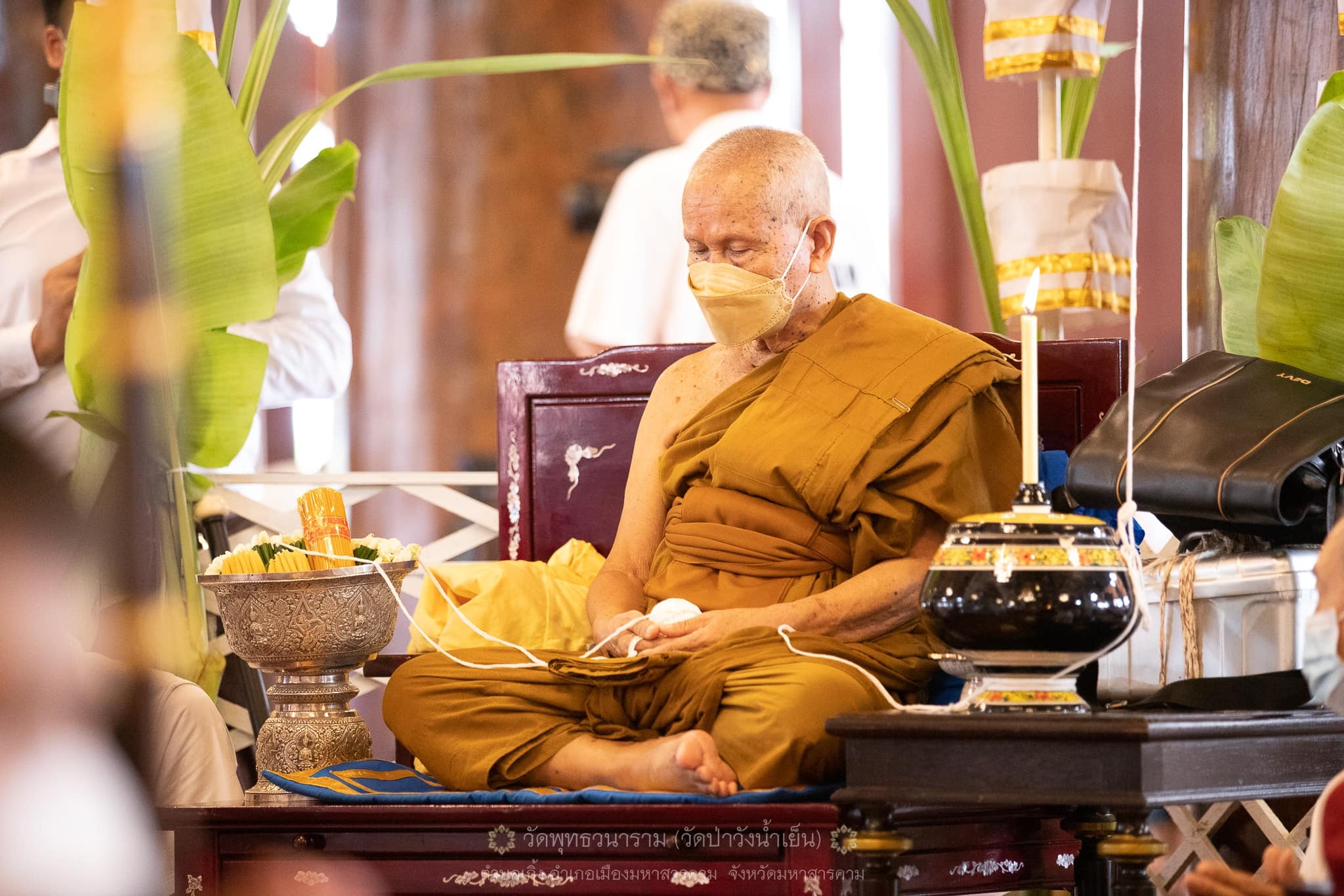 ชนะจนรวยพันล้าน ยกคู่เนื้ออัลปาก้าลงยาลายธงชาติ หลวงพ่อสุริยันต์ วัดป่าวังน้ำเย็น