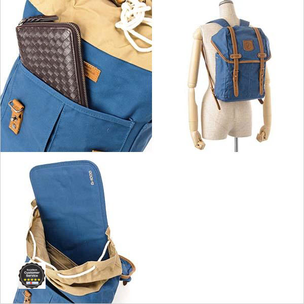 Fjallraven - NO.21 size MEDIUM สีฟ้า (UNCLE BLUE)