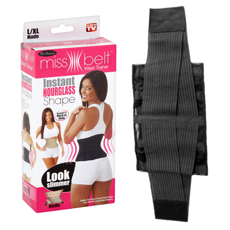 เข็มขัดนาฬิกาทราย แบบสายรัดเอว กระชับสัดส่วน ให้เอวเล็กลง Genie Hourglass Miss Belt Waist Shaper