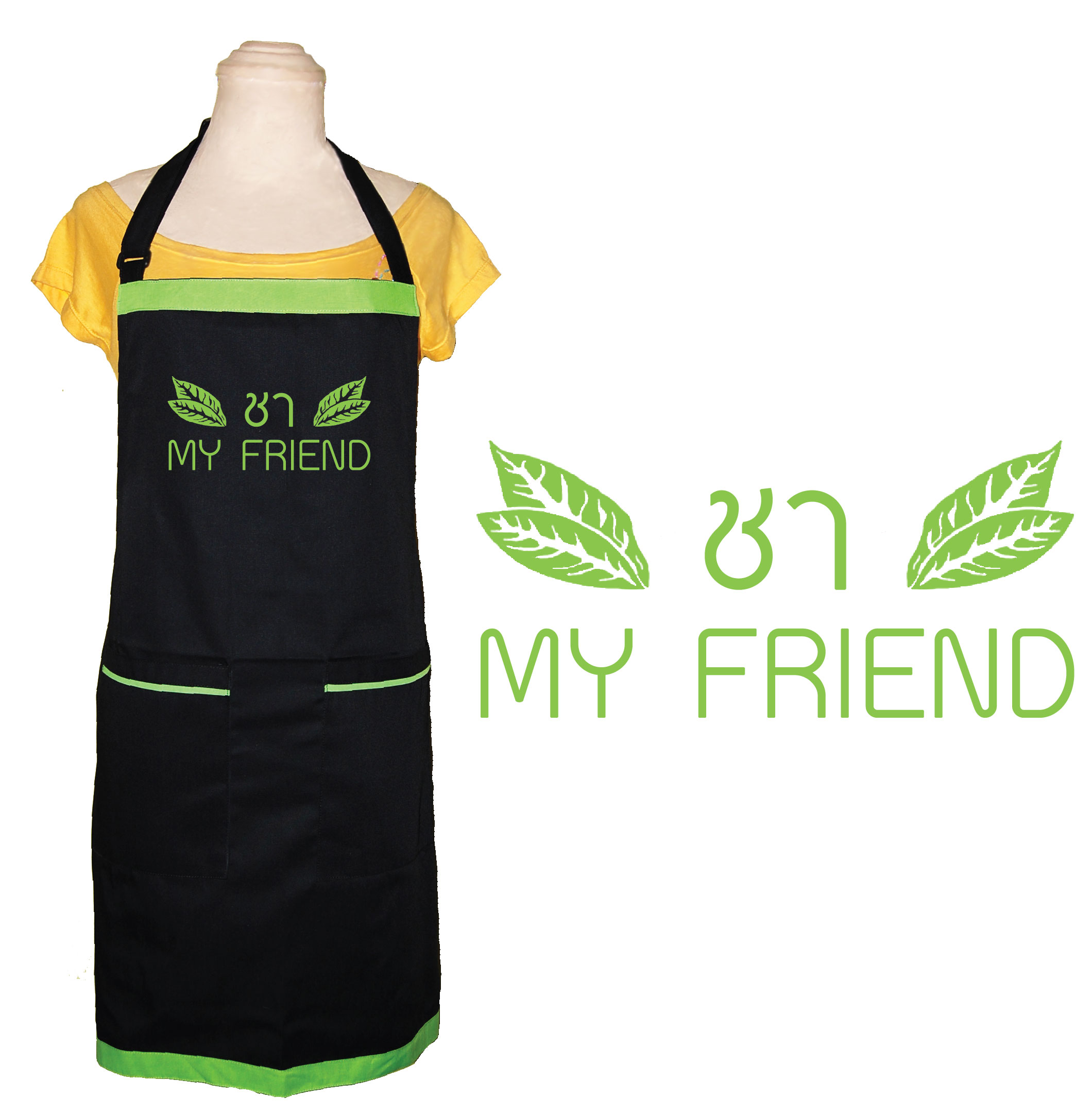 ตัวอย่างเสื้อกันเปื้อนปักโลโก้18