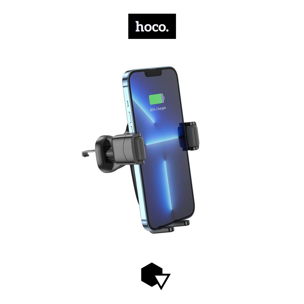 Hoco HW1 car holder wireless charger ที่ยึดมือถือในรถยนต์ติดช่องแอร์ ชาร์จไร้สายได้