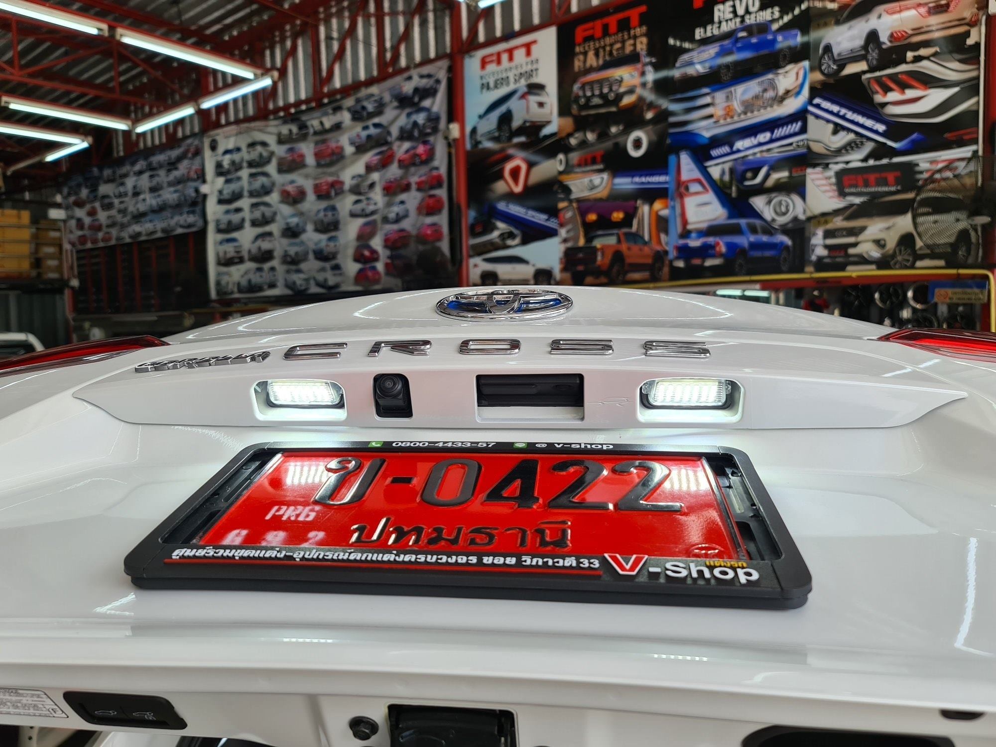Corolla Cross ไฟส่องป้าย LED แบบเปลี่ยนแทนของเดิม