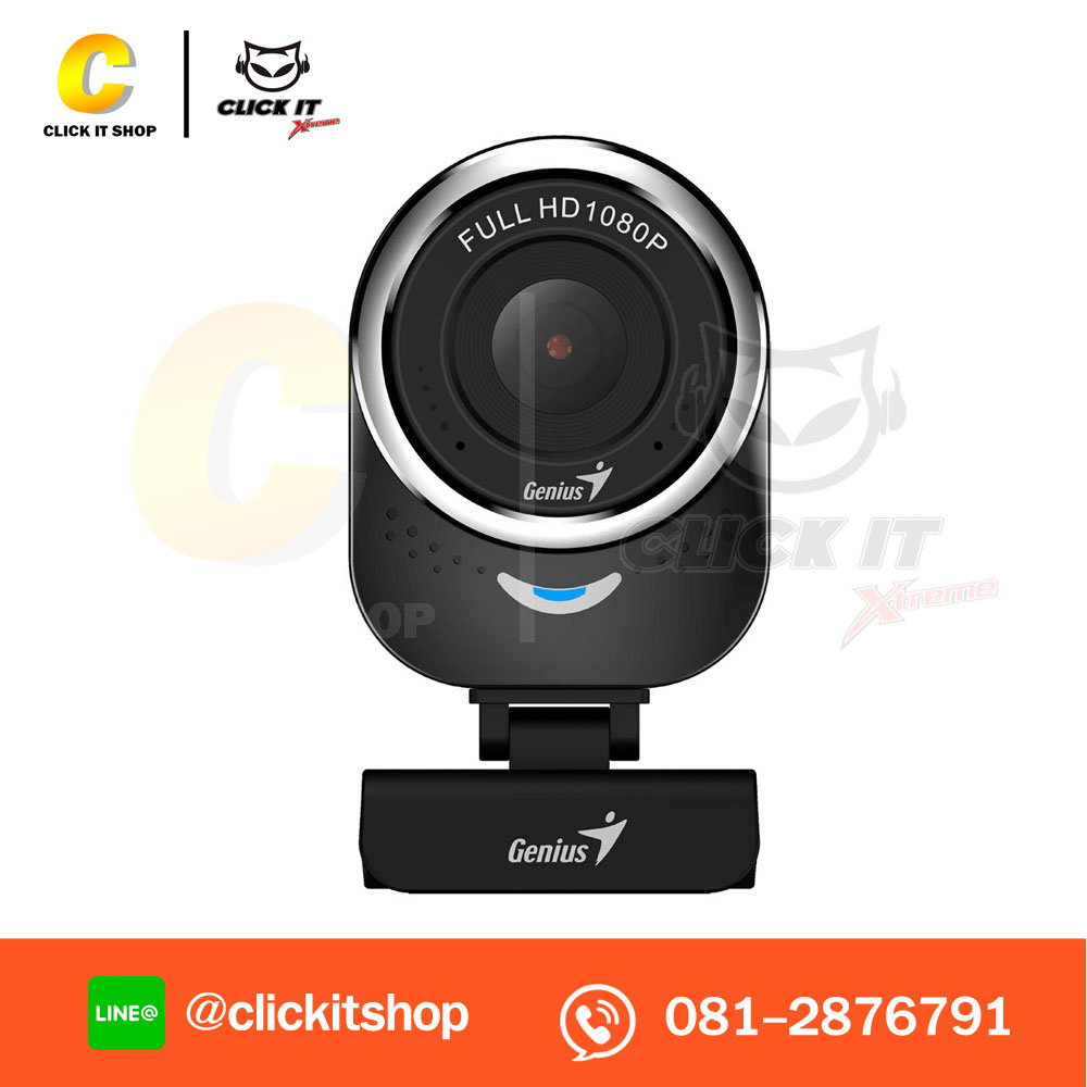 WEBCAM GENIUS QCam 6000 FULL HIGH DEFINITION 1080P (BLACK)