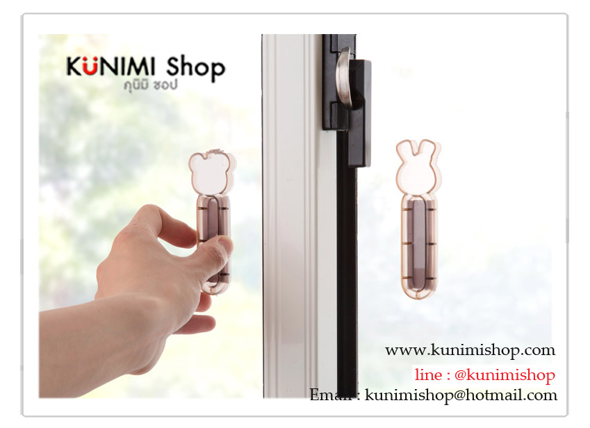 GK392 อุปกรณ์ใช้จับเปิด-ปิดตู้ ใช้กับตู้ประบานประตูที่ไม่มีที่จับ ขนาด ยาว 10.5*กว้าง 3 ซม. 1 แพคมี 2 ชิ้น ติดด้วยกาวสองหน้า