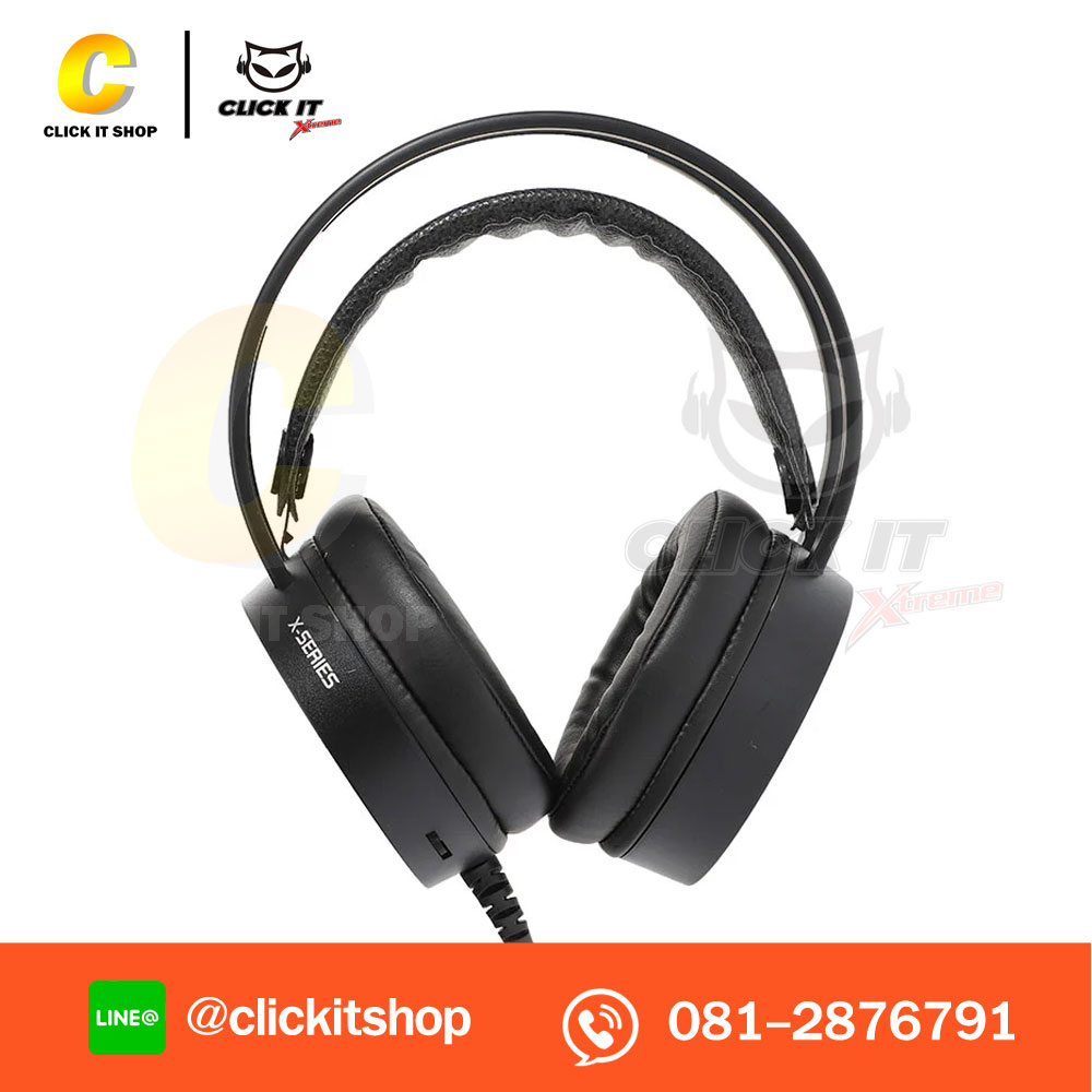 HEADSET+MIC (7.1) NUBWO-X X98 - BLACK