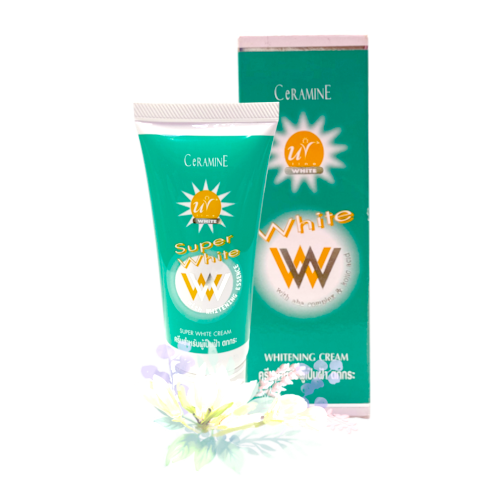 UV Line White Super White Cream ยูวี ไลน์ ไวท์ ซูเปอร์ ไวท์ ครีม