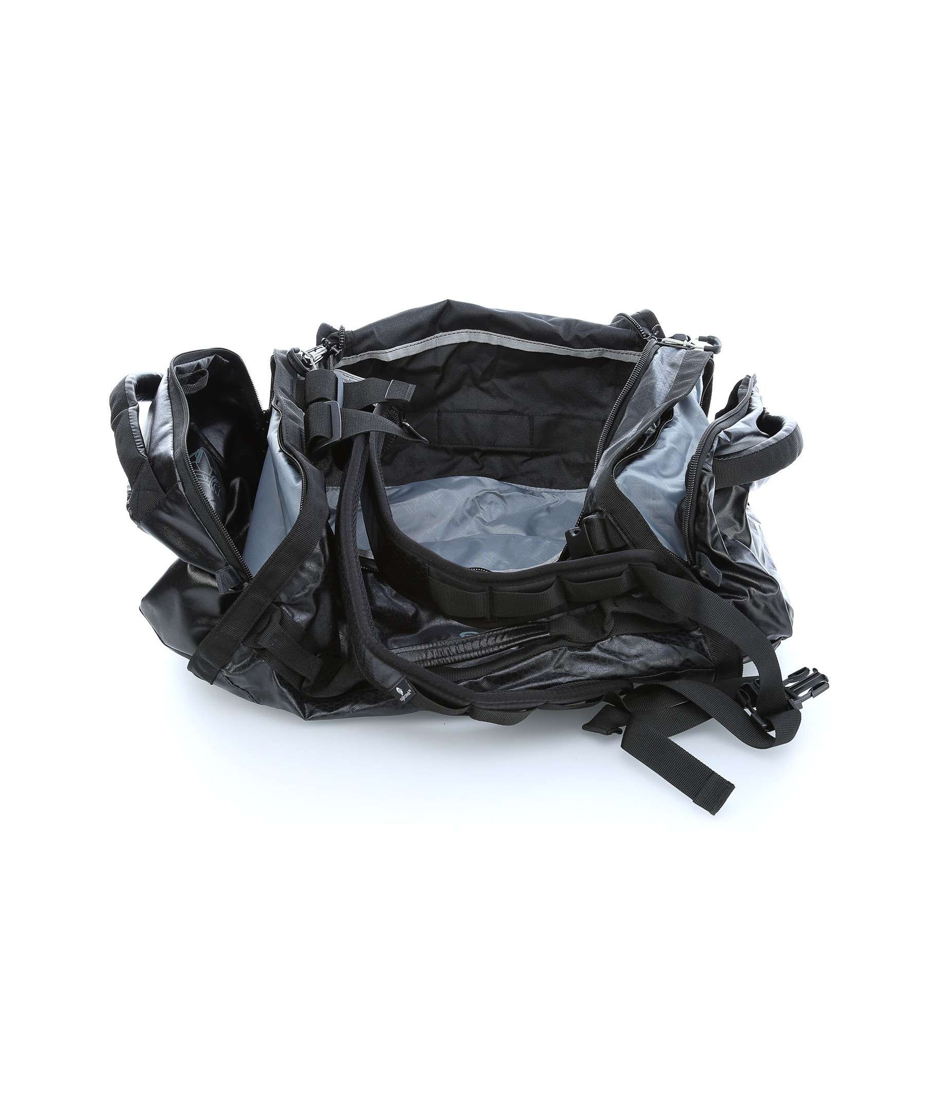 EAGLE CREEK - กระเป๋า Duffel รุ่น Hauler ไซส์ M สีเทาแดง (Grey/ Red) ความจุ 60 ลิตร