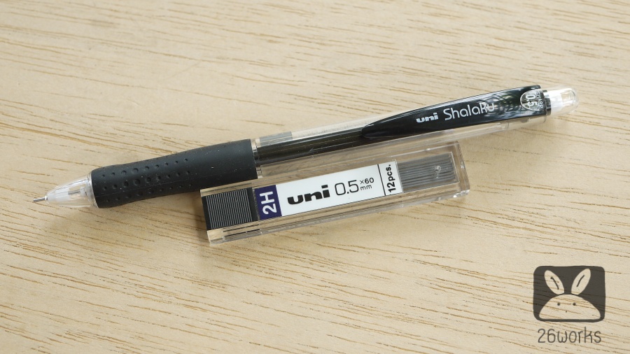 Line Ruler 120 mm พร้อมดินสอกด Uni