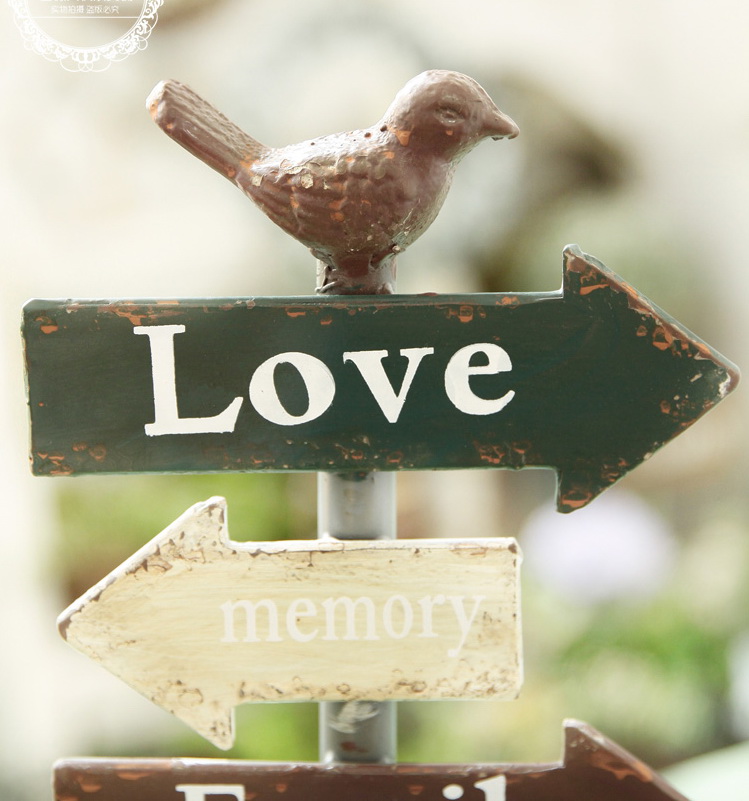 Pre-Order ป้าย ที่แขวน ตั้งโต๊ะ นกตกแต่ง Zakka