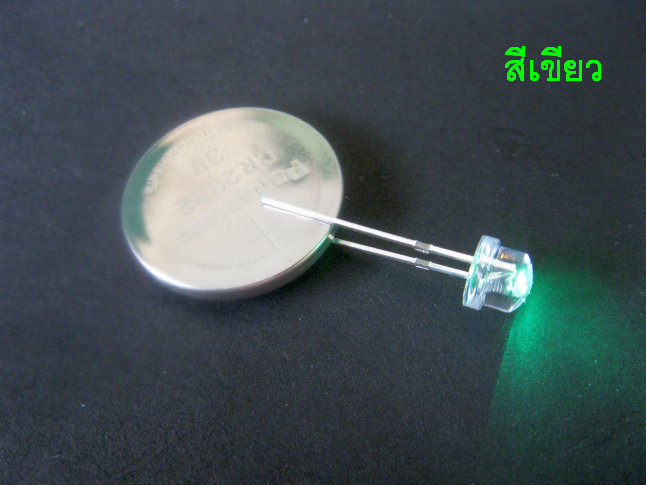 LED ขนาด 4.8 มิล ชนิดซุปเปอร์ไบร้ท์ 30 องศา