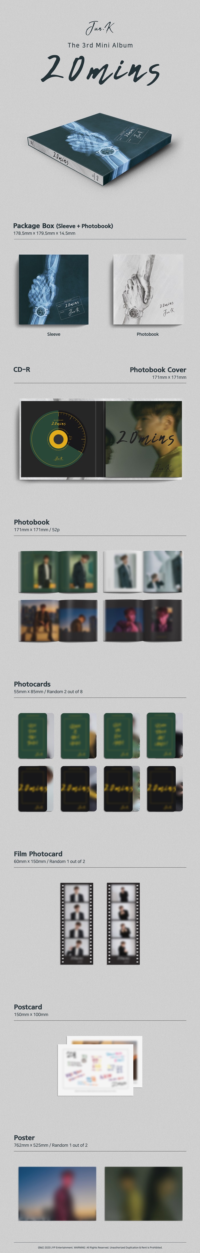 [Pre] Jun. K : 3rd Mini Album - 20 mins