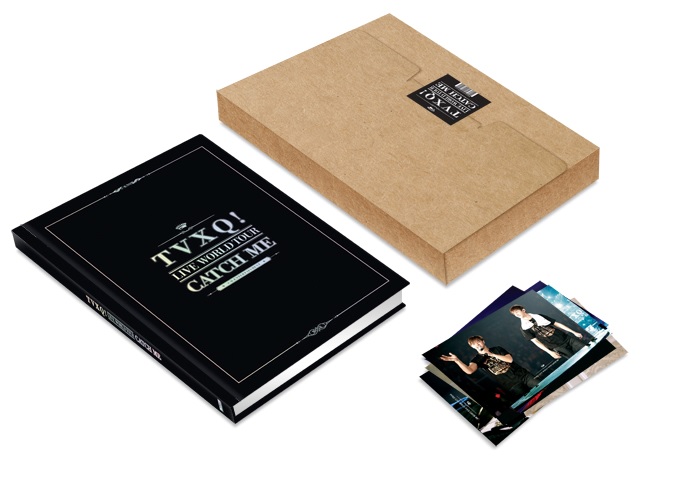 [Pre] TVXQ : Photobook - LIVE WORLD TOUR CATCH ME ( +Post Card) +Poster