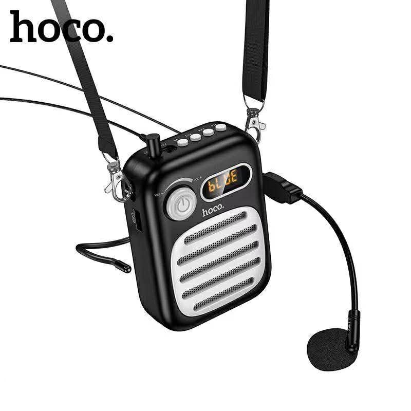 Hoco L23 Lemony speaker with wired microphone ลำโพงพกพาอเนกประสงค์ที่มาพร้อมไมโครโฟนแบบมีสาย