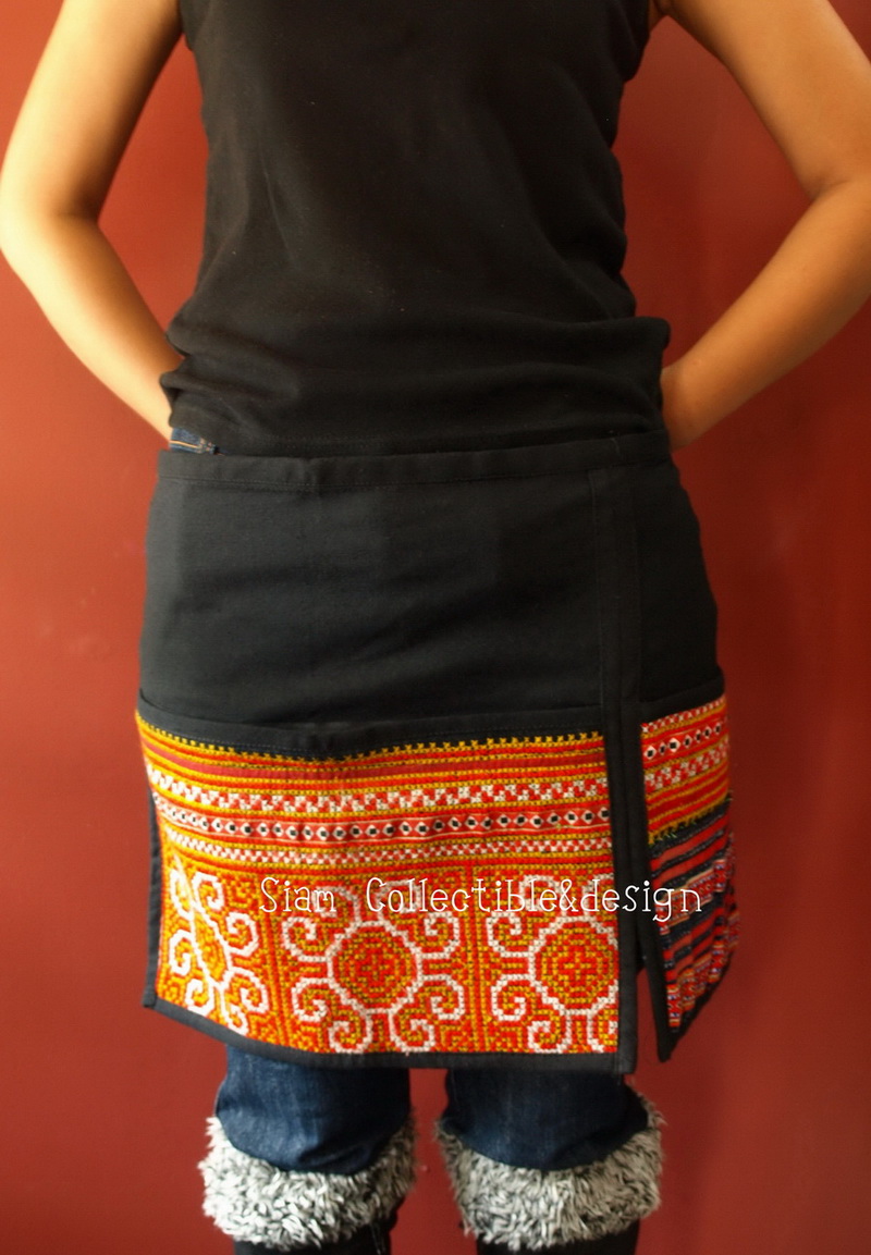 ผ้ากันเปื้อน/ Three Pocket Waist Apron