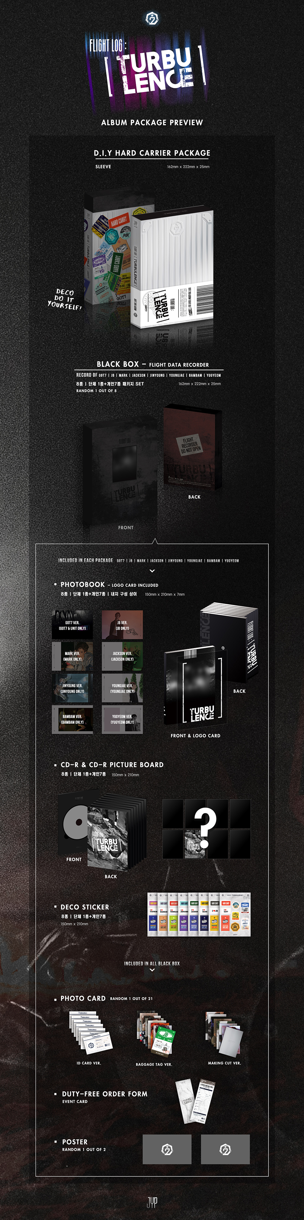 [Pre] GOT7 : 2nd Album - FLIGHT LOG : TURBULENCE