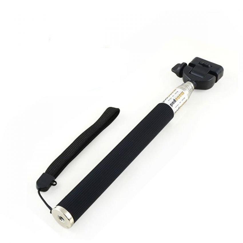แพ็คคู่ ไม้เซลฟี่+รีโมท Bluetooth (แบบหัวจับใหม่)