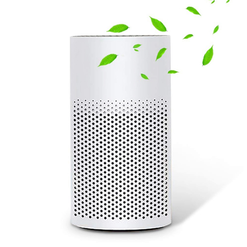 เครื่องฟอกอากาศ แบบพกพา Mini Air Purifier สามารถเชื่อมต่อกับโทรศัพท์มือถือ ที่พลังงานมือถือ 10,000mAh สามารถทำงานได้ 10 ชั่วโมง และสามารถเสียบกับช่องในรถยนต์ได้