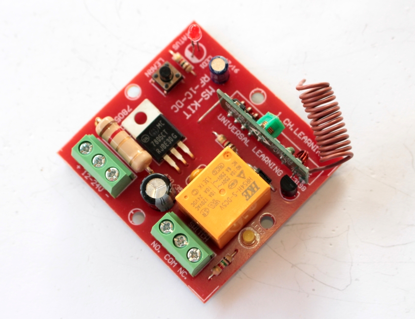 RF-1C รีโมทสวิตช์ 1 ช่อง ใช้ไฟ DC
