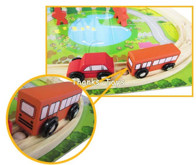 ชุดรถรางเมืองจราจร 40 ชิ้น