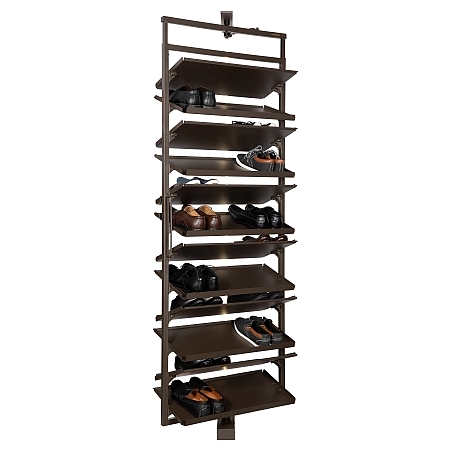 ชั้นวางรองเท้า 36 คู่แบบดึงออก หมุนได้ 180 องศา HAFELE shoe rack