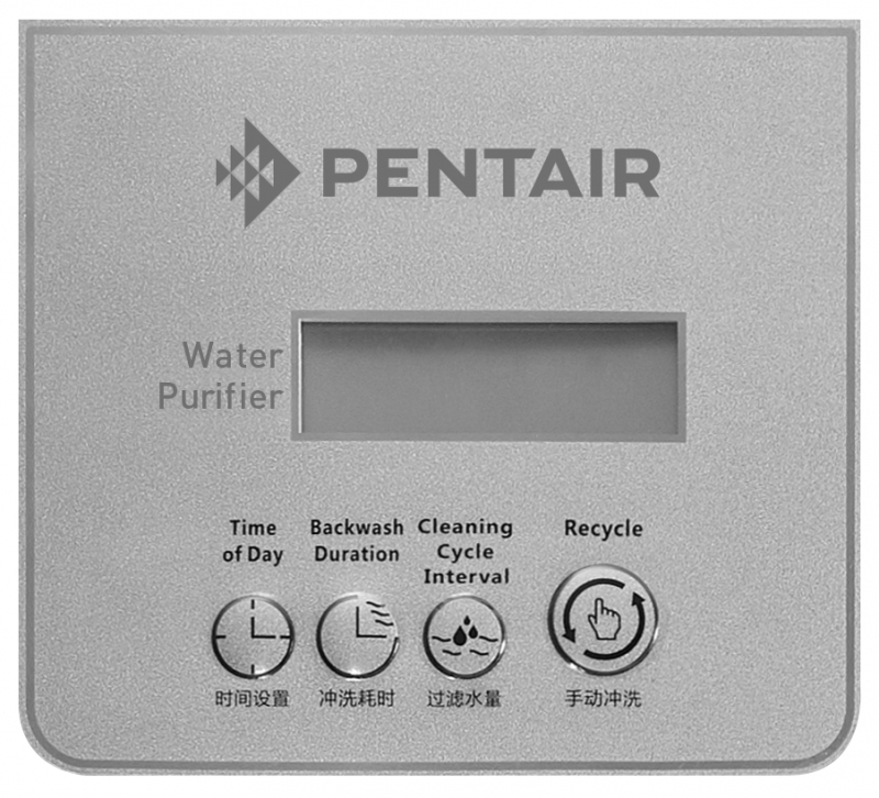 เครื่องกรองน้ำใช้ในบ้านคุณภาพสูง PENTAIR รุ่น PCFE54P12
