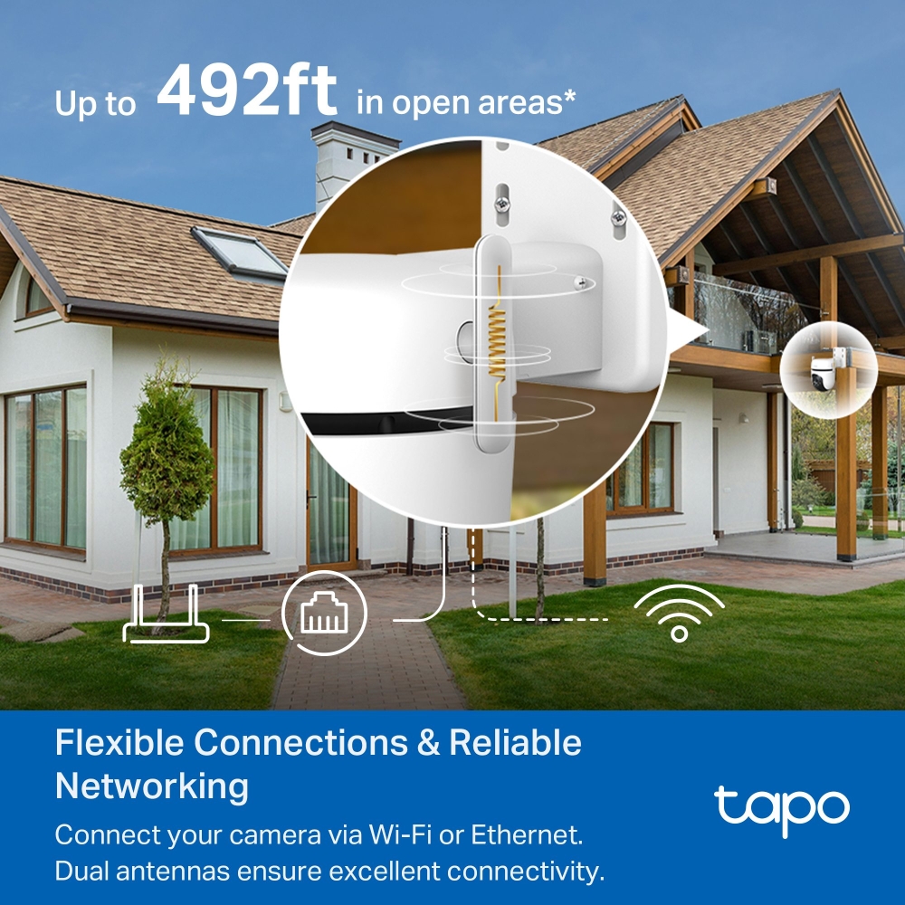 Smart IP Camera (4.0MP) TP-LINK TAPO C520WS Outdoor