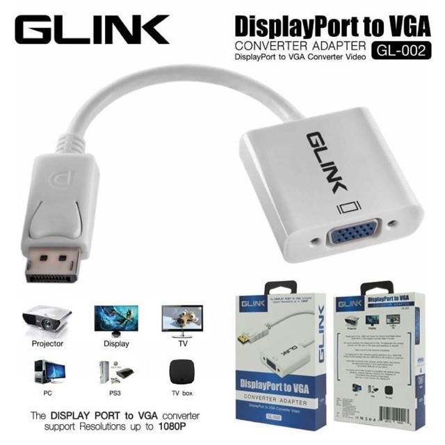Converter Display Port TO VGA GLINK GL-002