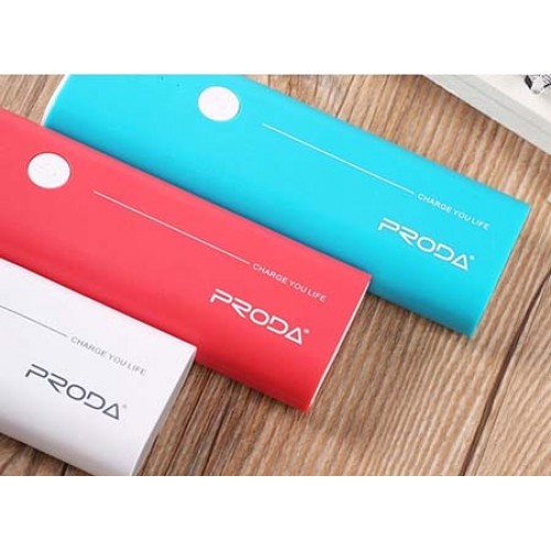 Power Bank Proda ความจุ 10000 mAh สีแดง ยี่ห้อ Remax