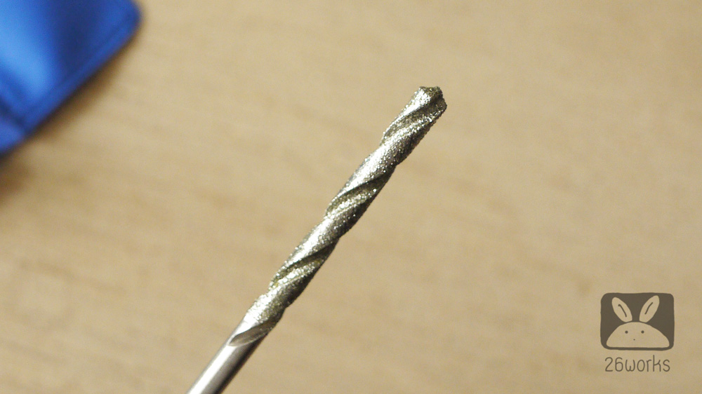 ดอกสว่านเล็ก เคลือบกากเพชรชุดละ 10 ดอก