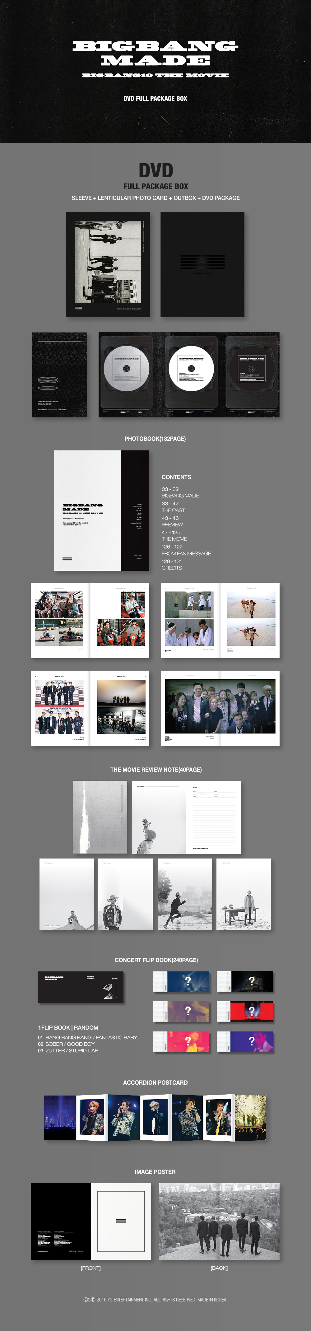 [Pre] BIGBANG : BIGBANG10 The Movie - Bigbang Made DVD Full Package Box