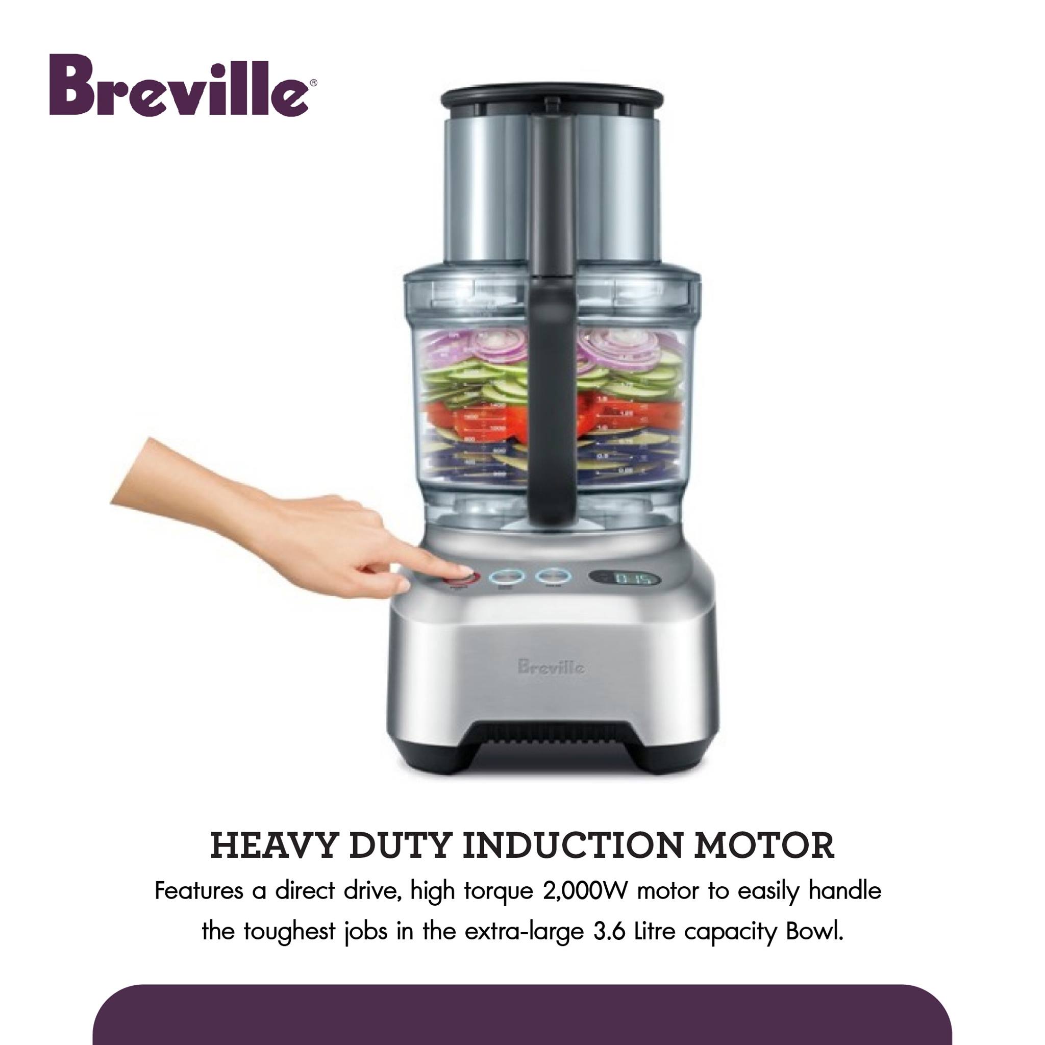 เครื่องเตรียมอาหารราคาพิเศษ Breville รุ่น BFP800