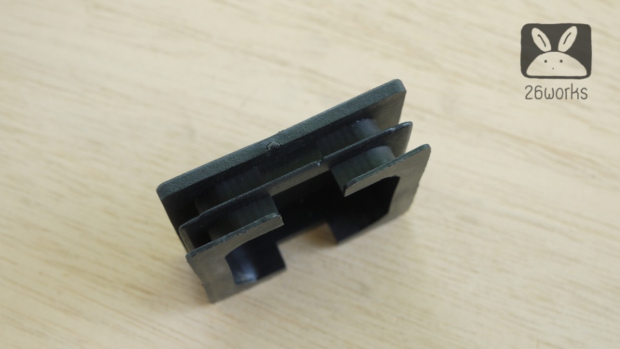 พลาสติกปิดเหล็กกล่อง 75x75 mm (3 นิ้ว) สวมใน