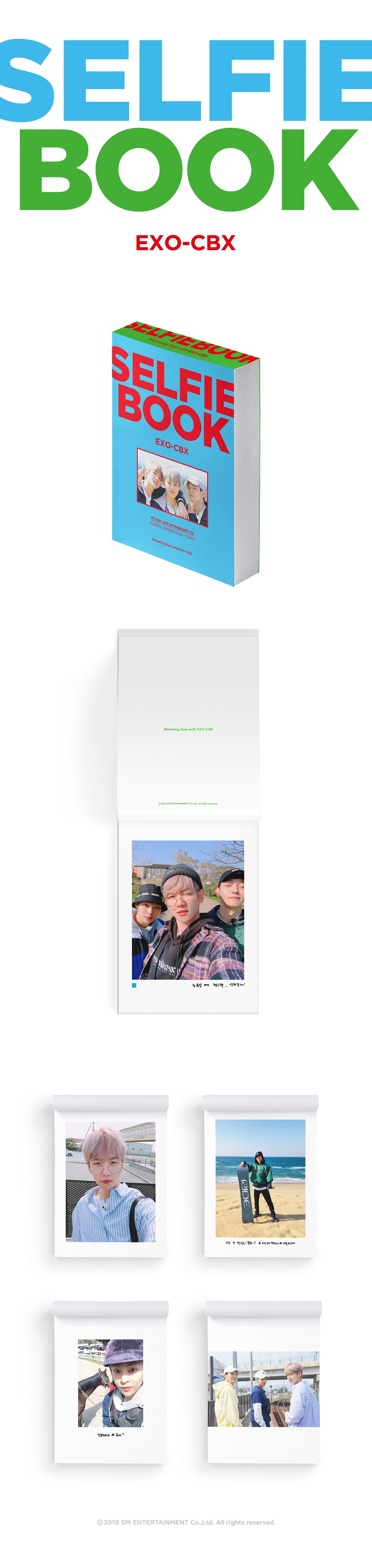 [Pre] EXO-CBX : Selfie Book