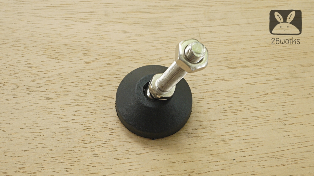 ขาฉิ่งยาง D50 M10x50 mm