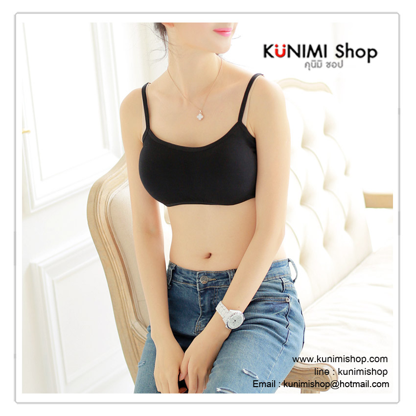 เสื้อซับใน ครึ่งตัว  สายเดียว มีฟองน้ำเสริม    ด้านหลัง เย็บลายแนวขวาง ดีไซด์เก๋ สามารถใส่เดี่ยวๆ    โดยไม่ต้องใส่ชุดชั้นในก็ได้คะ          ขนาด  : FREE SISE ( รอบอกไม่เกิน 34 นิ้วคะ)      มี 2 สี  :   สีขาว  สีดำ             