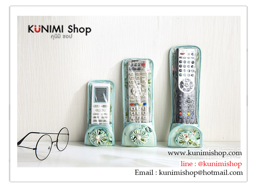 GK312 ซองรีโมทผ้า ใส่รีโมทแอร์, รีโมททีวี ลายดอกไม้ มี 3 ขนาด S, M , L สามารถเลื่อนลงไปดูขนาดได้ด้านล่างครับ