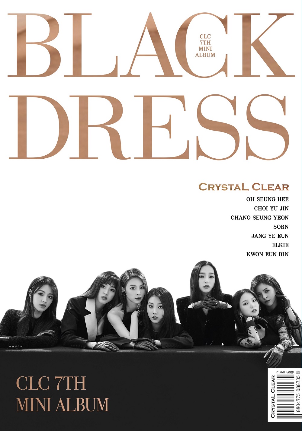 [Pre] CLC : 7th Mini Album - BLACK DRESS