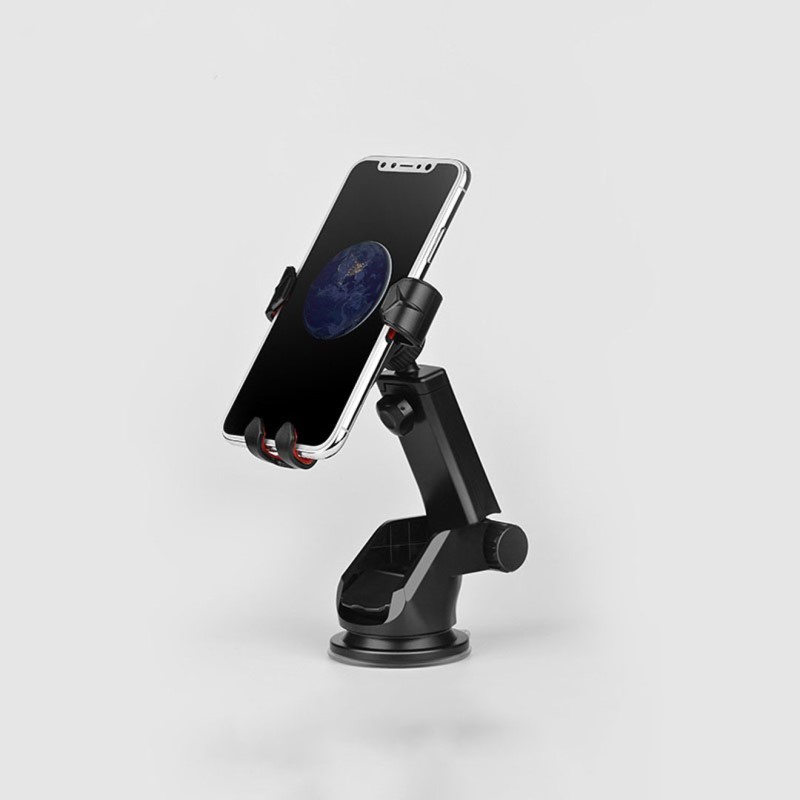 ขาตั้งมือถือปรับสั้นยาวได้ ติดกระจกหรือคอนโซล Car holder “CA26 Kingcrab” telescopic clip