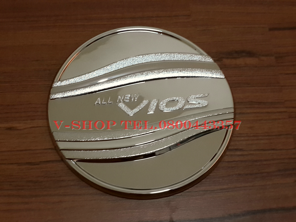 ฝาถังน้ำมัน โครเมี่ยม New VIOS 2013 งานTP