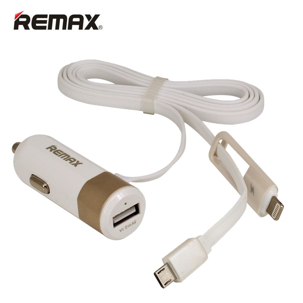 ที่ชาร์จในรถยนต์ พร้อมสายชาร์จไอโฟน และแอนดรอยด์ ยี่ห้อ Car Chager 3.4A รุ่น RCC192