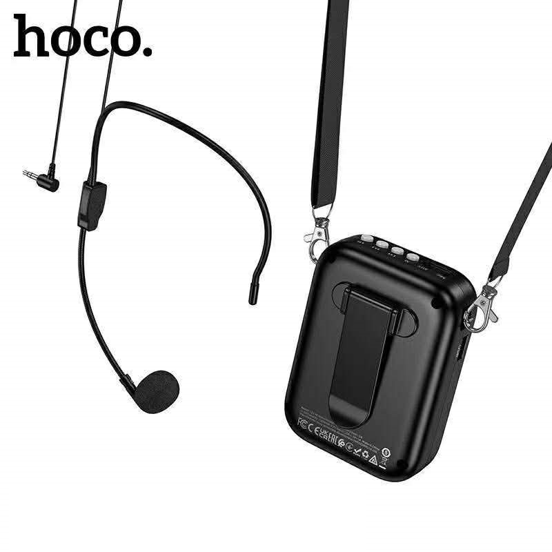 Hoco L23 Lemony speaker with wired microphone ลำโพงพกพาอเนกประสงค์ที่มาพร้อมไมโครโฟนแบบมีสาย