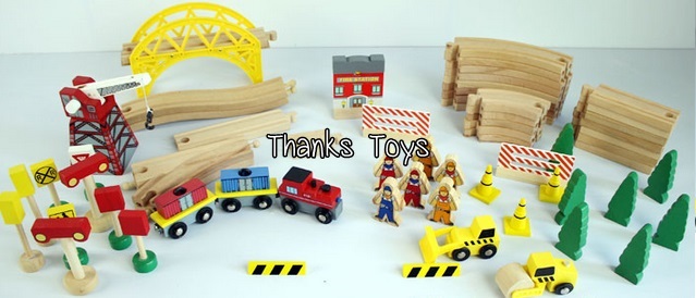 ชุดสร้างรถไฟ ELC Construction Train 70 ชิ้น